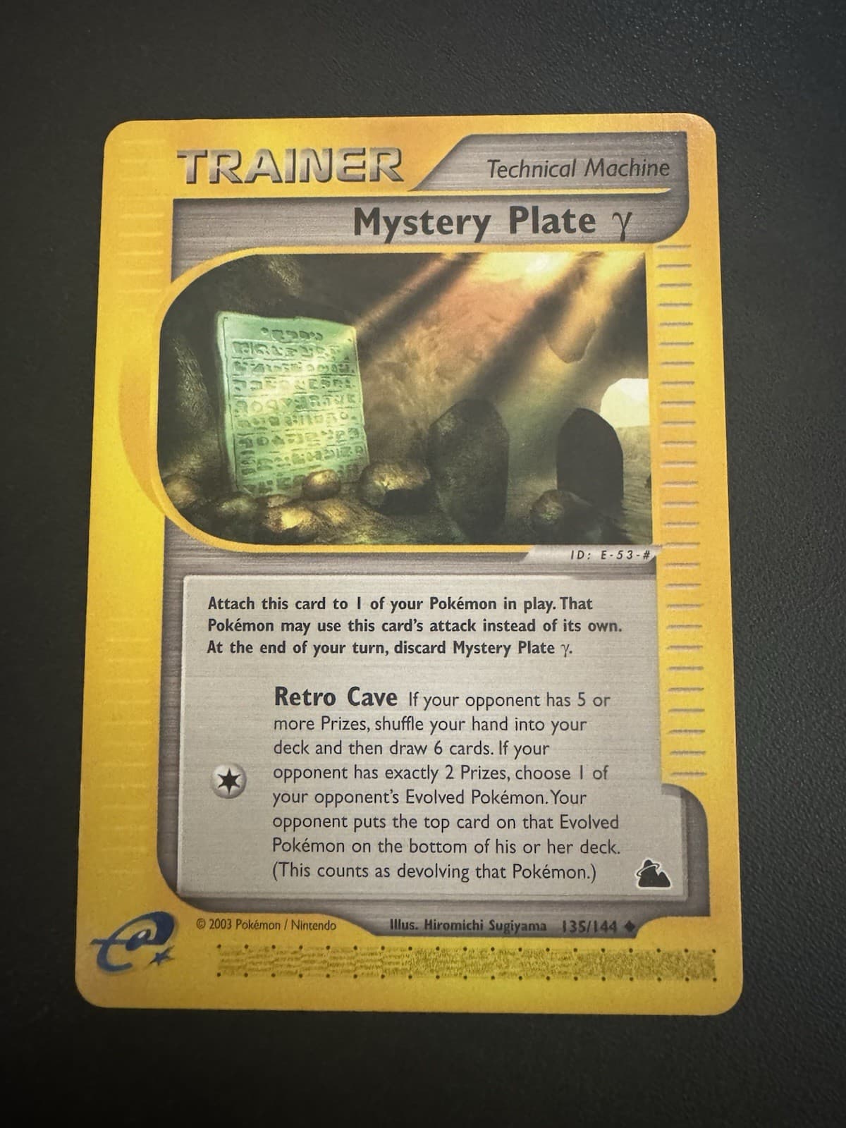 POKEMON TCG MYSTERY PLATE 135/144 SKYRIDGE UNCOMMON!!