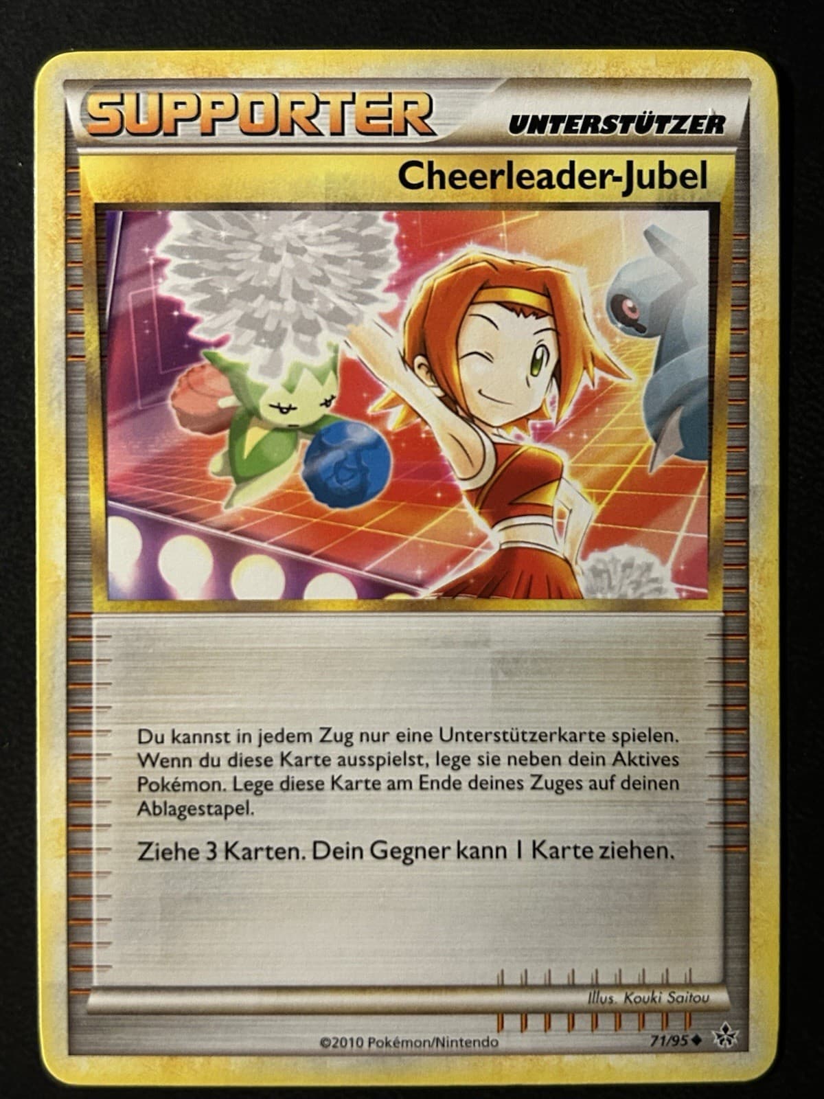 Pokemon Cheerleader-Jubel 71/95 HG&SS Entfesselt Uncommon DE NM-Mint