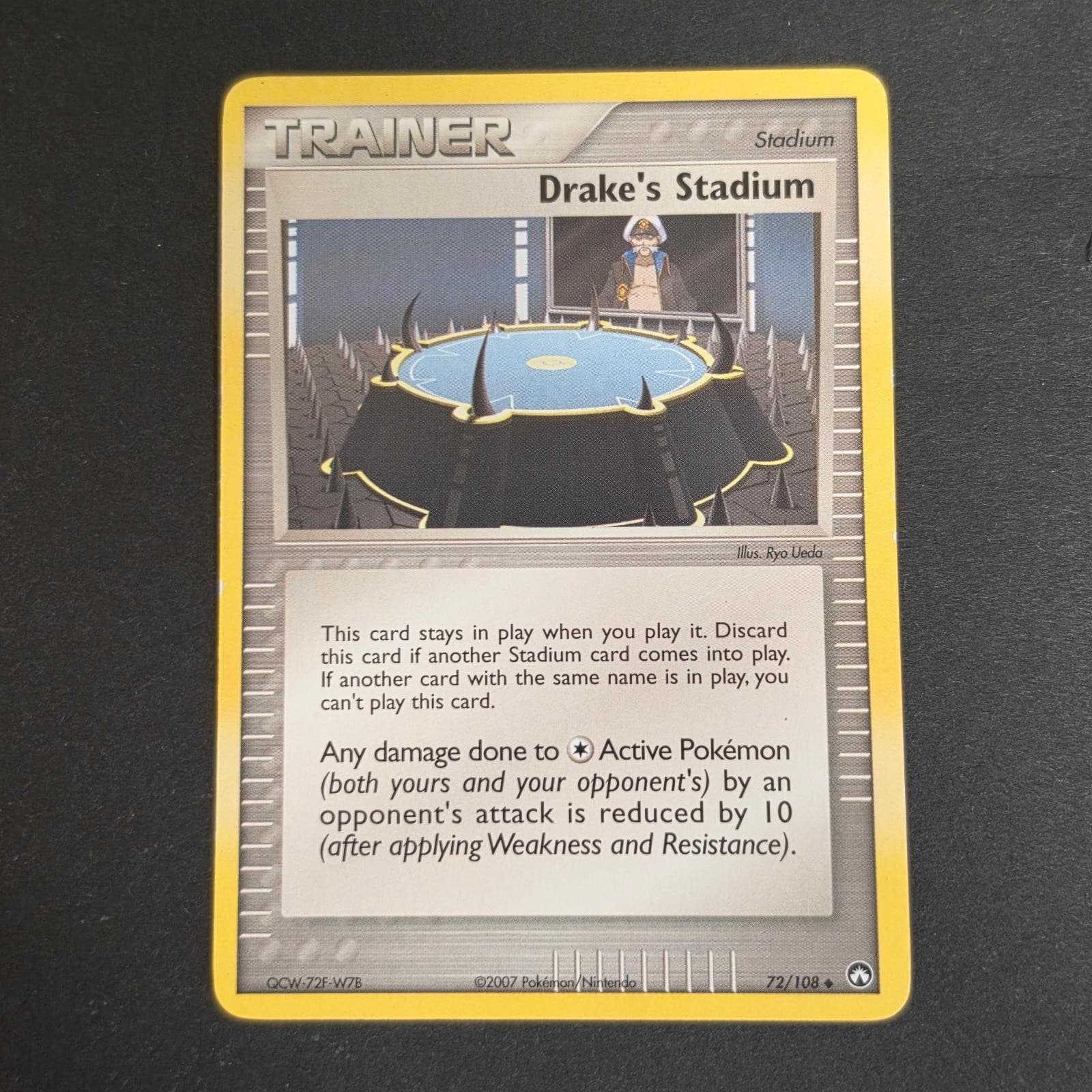 Drake's Stadium 72/108 Uncommon Power Keepers Pokemon Lightly Played