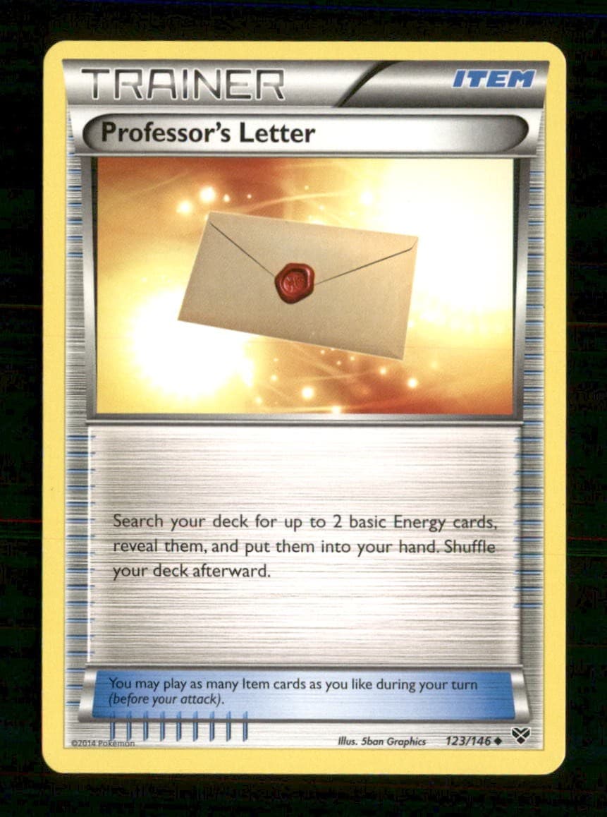 Professor's Letter [XY - 123/146]