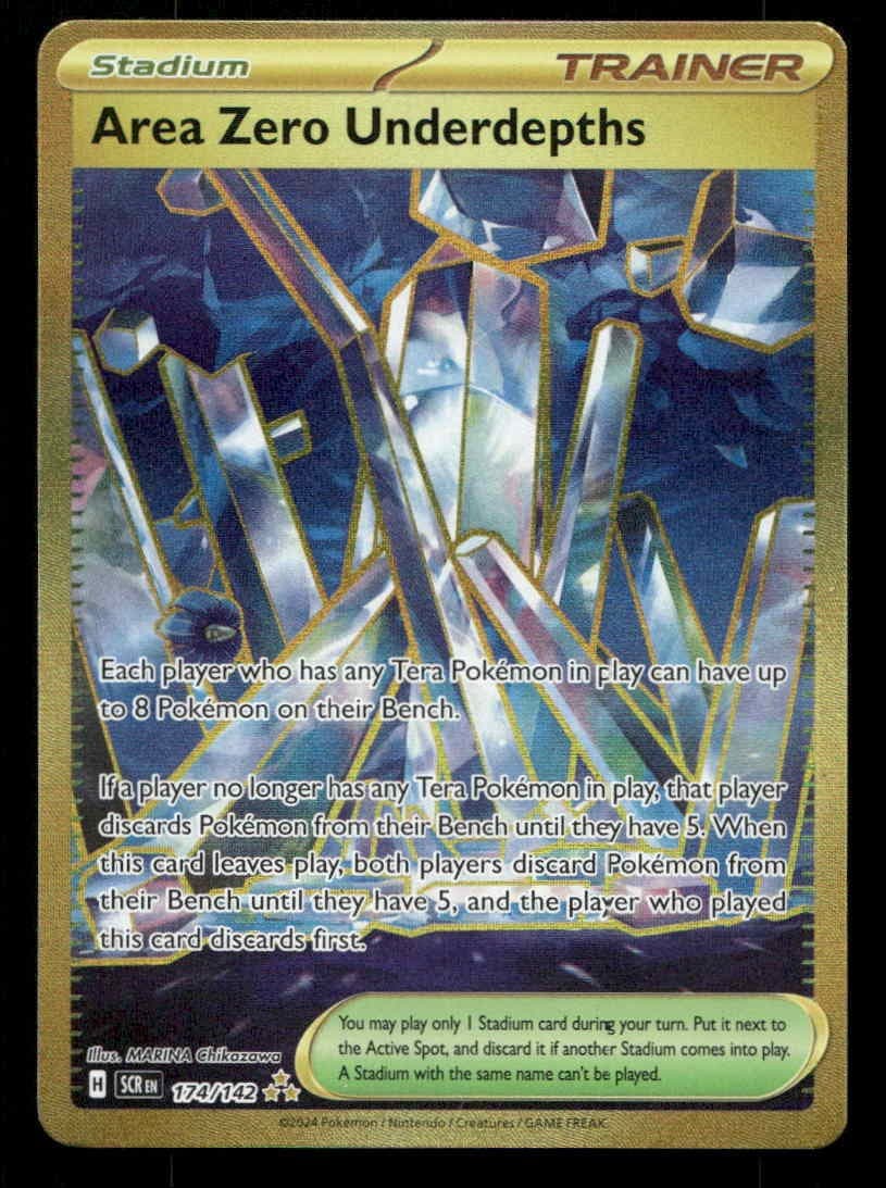 Area Zero Underdepths Holo Stellar Crown 174/142 NM Pokemon