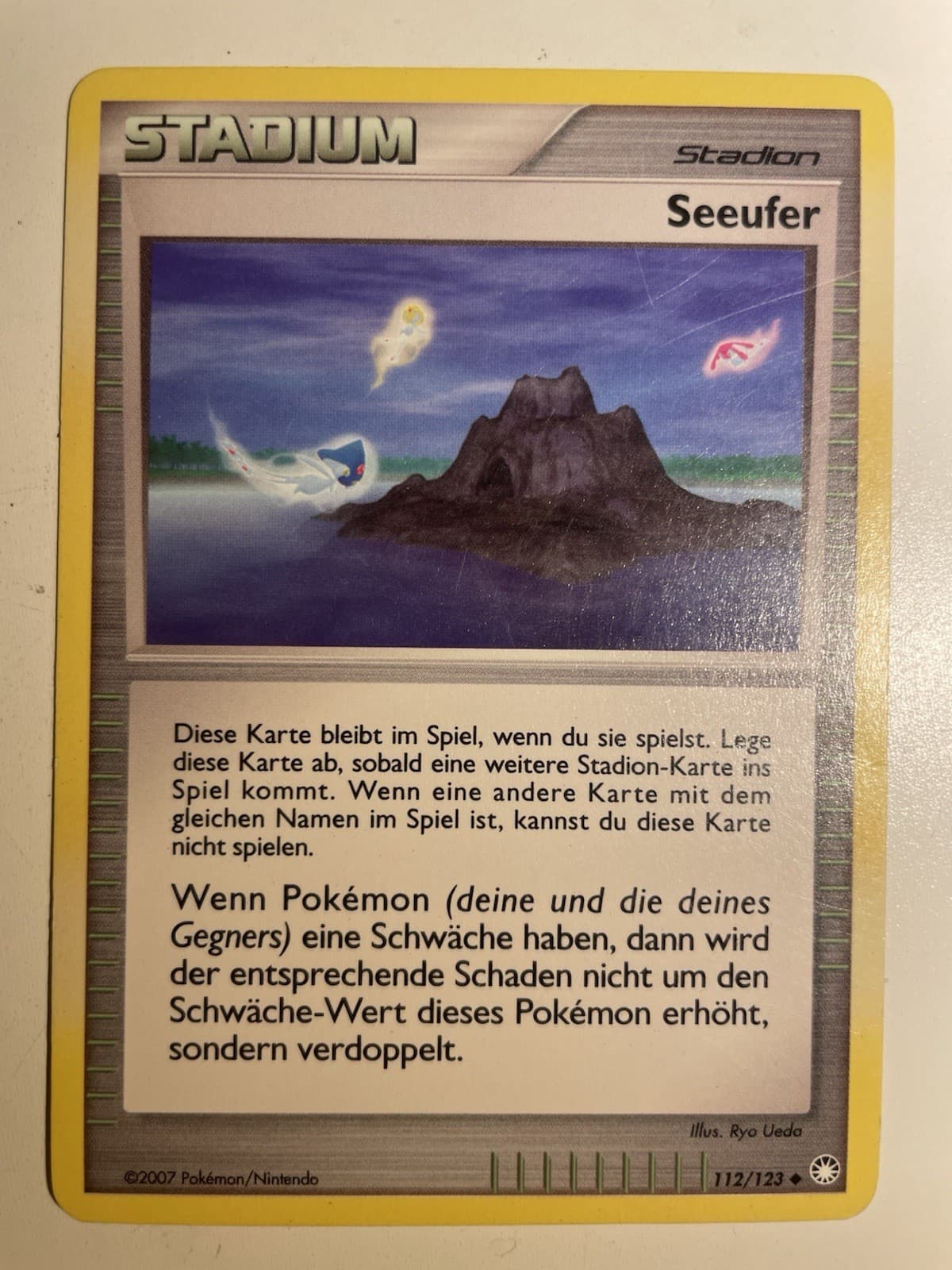 Pokemon Seeufer 112/123 Geheimnisvolle Schätze Deutsch