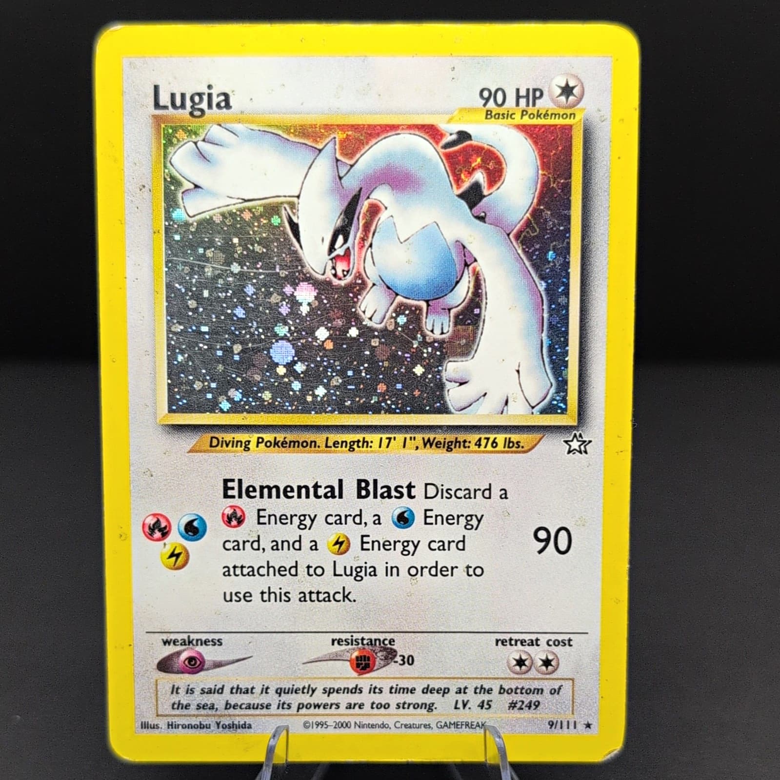The Pokemon Company Pokemon TCG Lugia 9/111 Neo Genesis Holo Rare