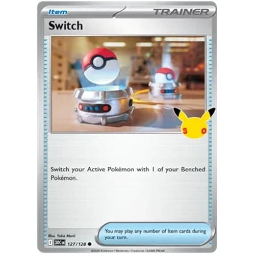 Switch 127/128 30th Celebration Holo