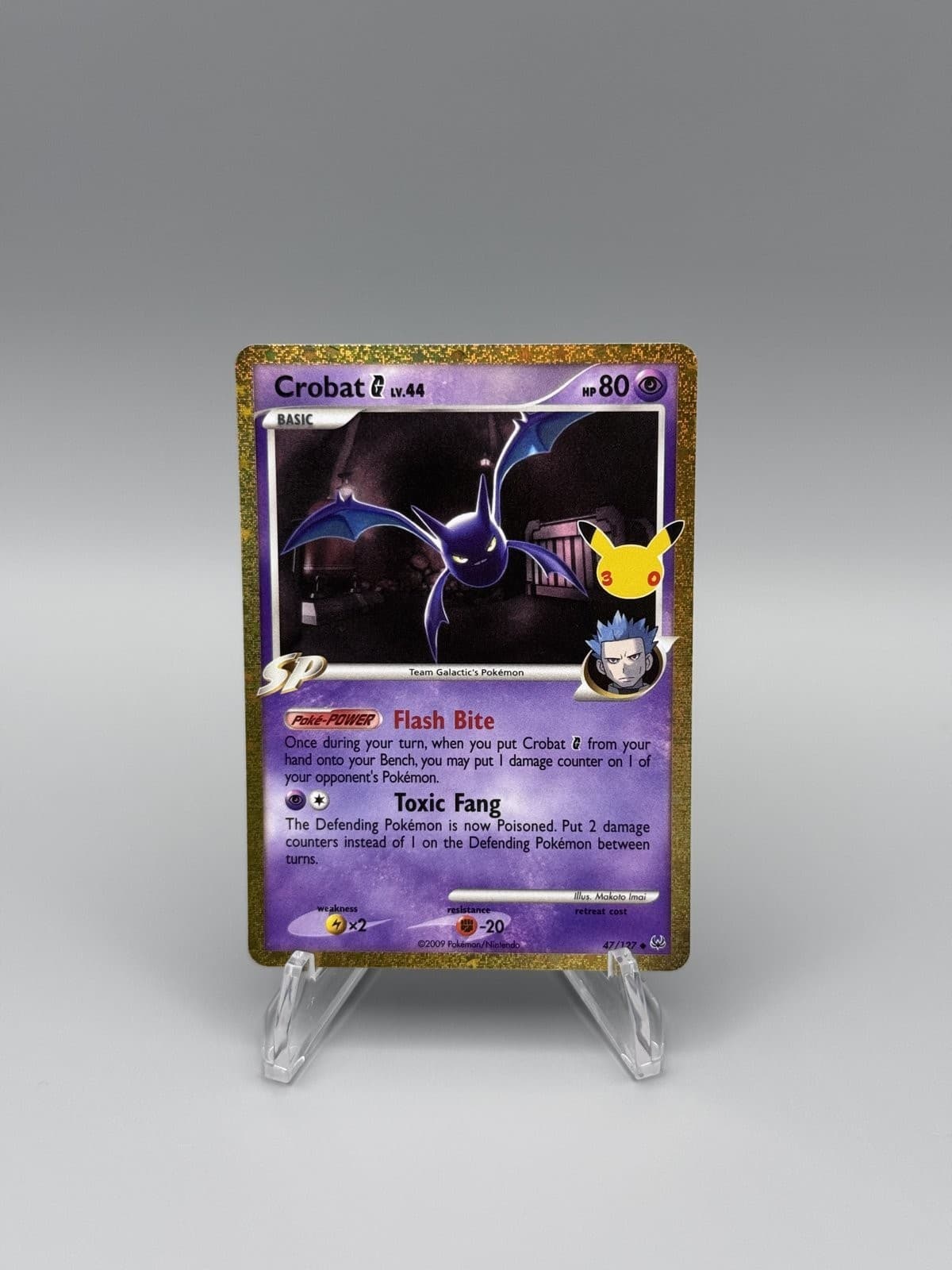 Crobat G 47/127 Classic Collection Pokemon 30th Celebration NM Holo