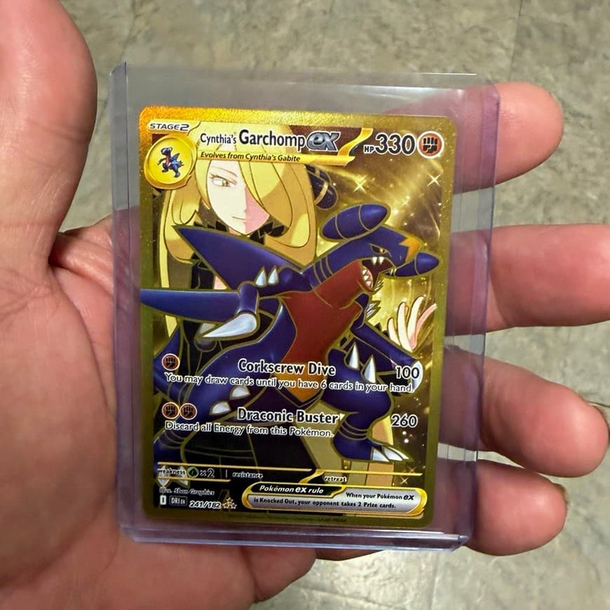 Pokémon Cynthia's Garchomp ex 241/182 Destined Rivals Full Art Holo