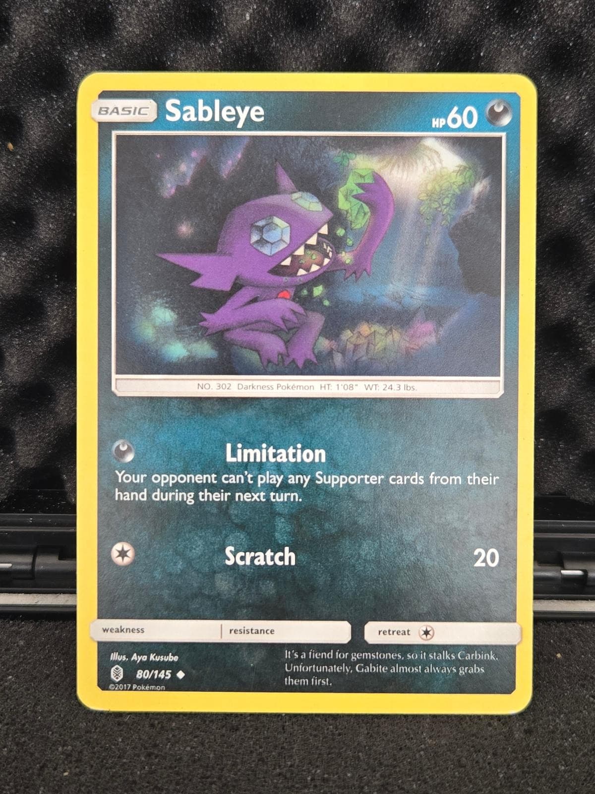 Sableye 80/145 Uncommon Guardians Rising Pokemon Lightly Played