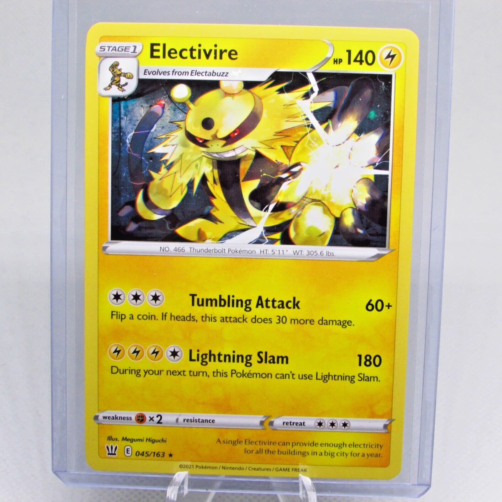 Pokemon TCG Battle Styles Electivire 45/163 Rare