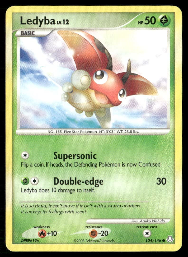 Ledyba 104/146 Common Legends Awakened Pokemon Lightly Played