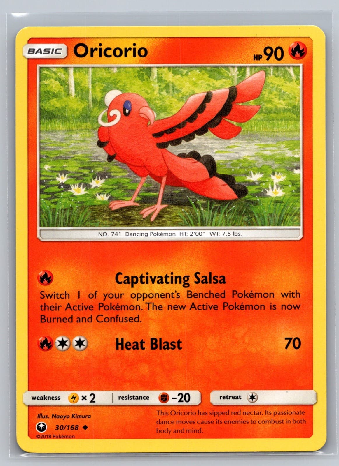Oricorio (30) 30/168 - SM - Celestial Storm - Pokémon TCG - LP