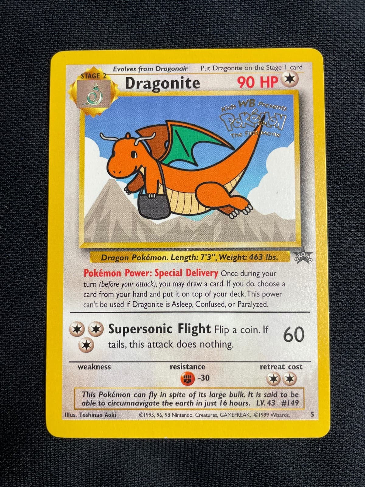 POKEMON DRAGONITE Wizards Black Star Promos PR 5 PROMO MP