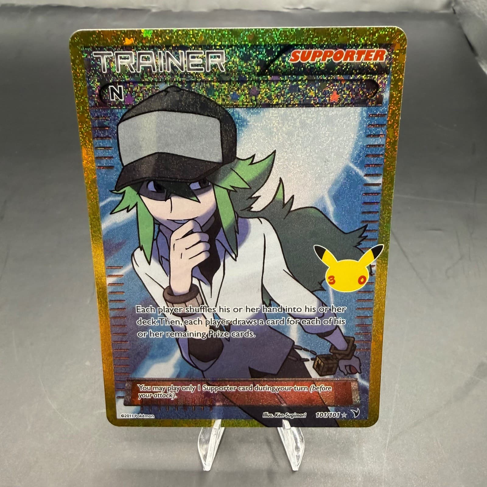 N 101/101 Holo ME: 30th Celebration Classic Collection Pokemon NM