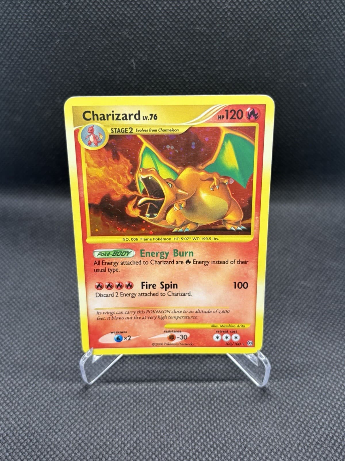 Charizard 103/100 Stormfront Holo