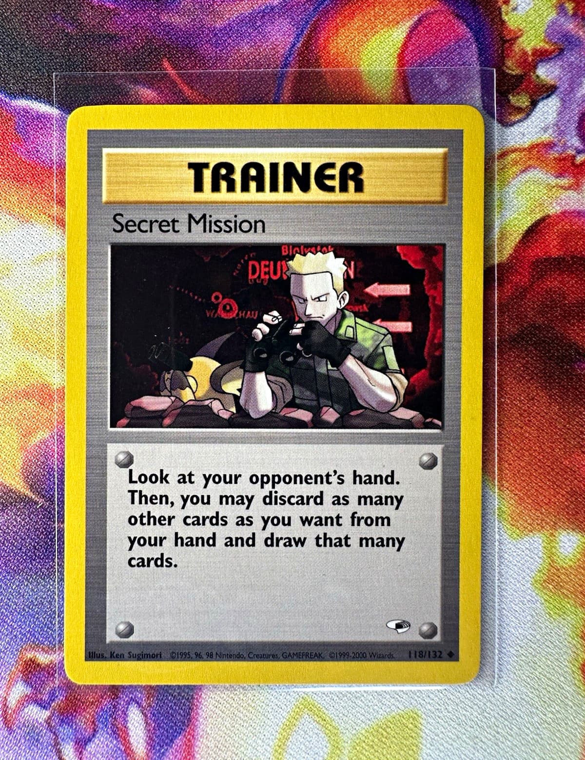 Secret Mission 118/132 Gym Heroes Uncommon Unlimited Regular English
