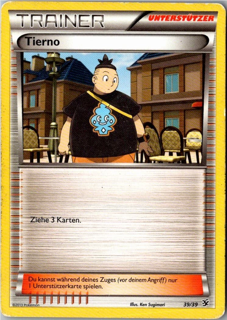 Pokemon Tierno 39/39 Willkommen in Kalos Deutsch