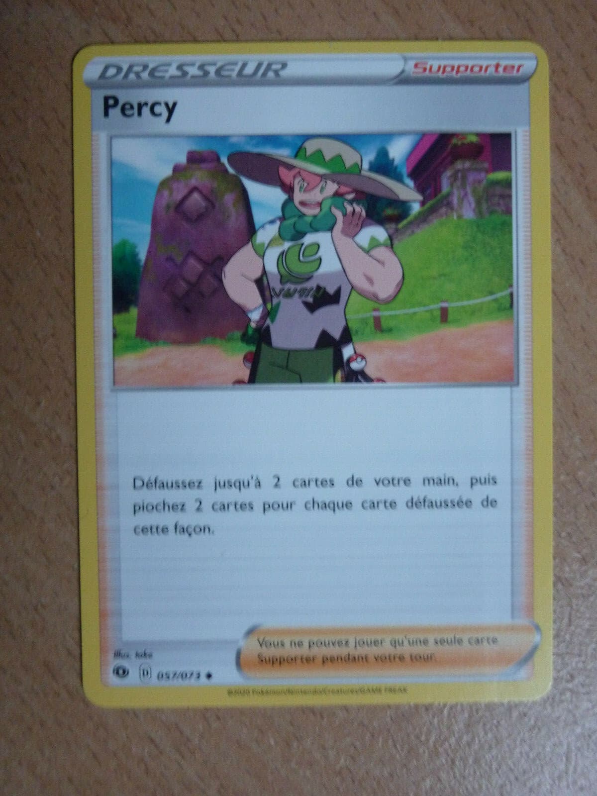 Carte Pokémon Percy 057/073 (57/73) (La voie du maitre)