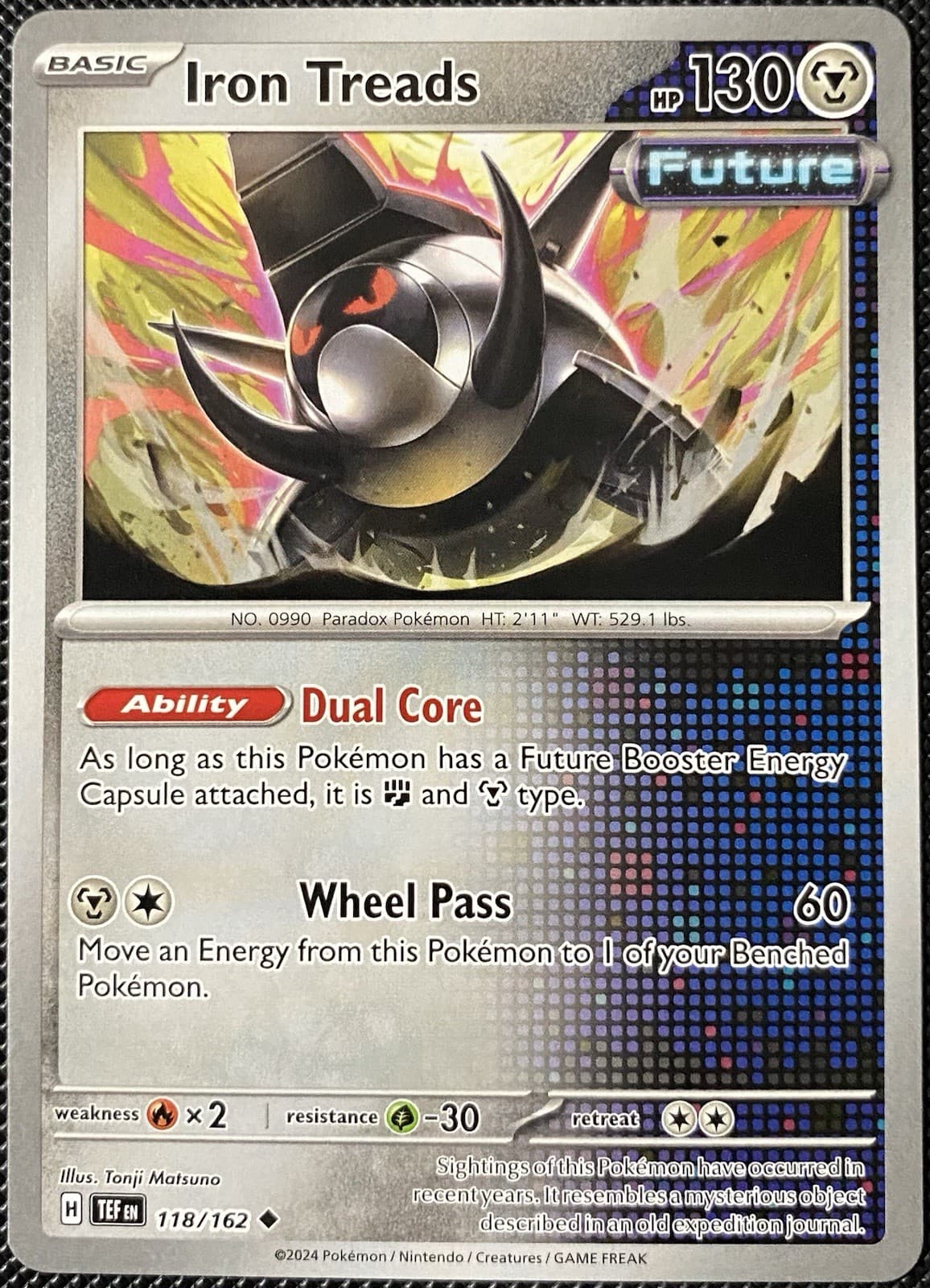 Iron Treads 118/162 SV05: Temporal Forces Regular NM Pokémon