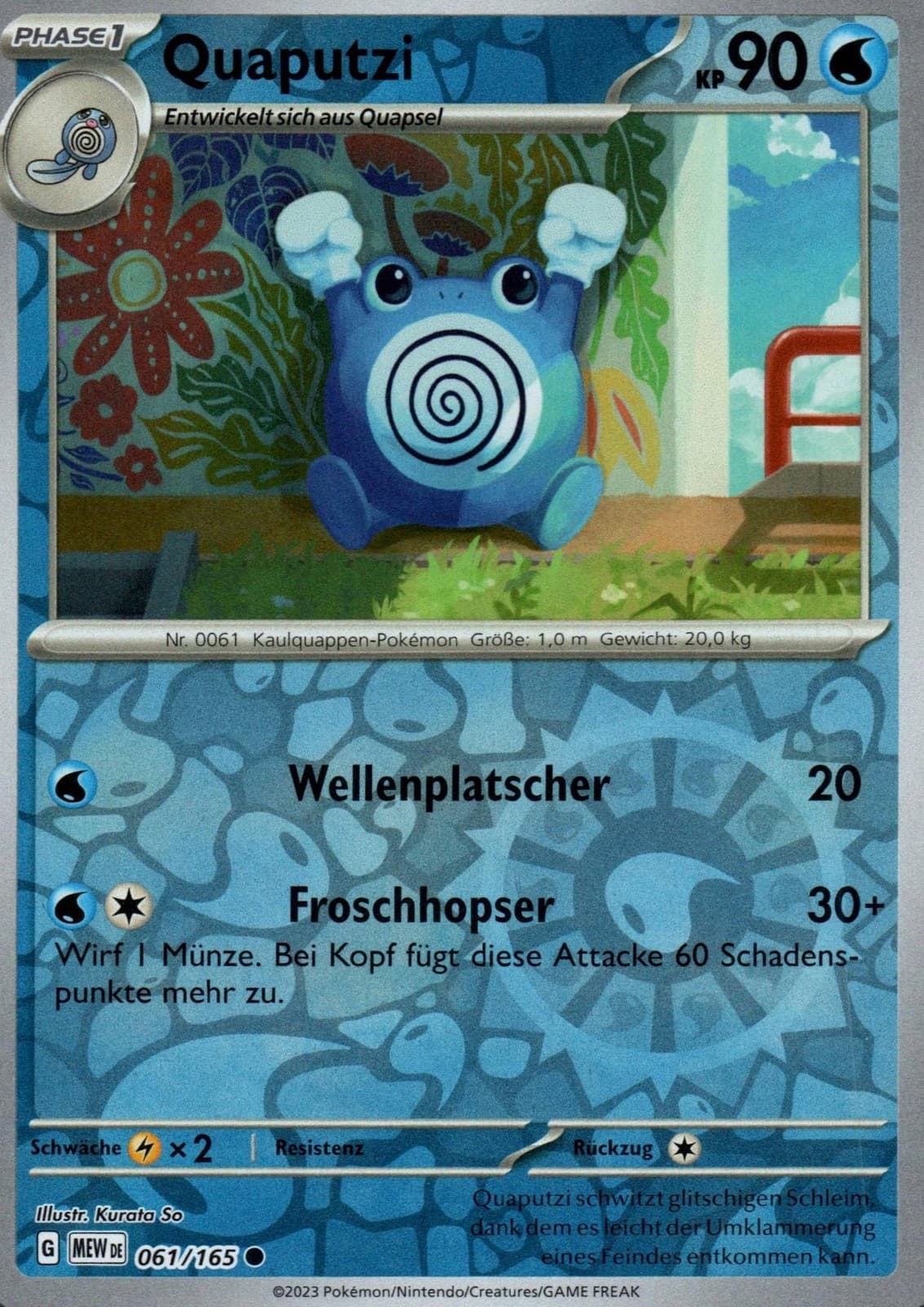 Pokémon Quaputzi 151 #61 🇩🇪