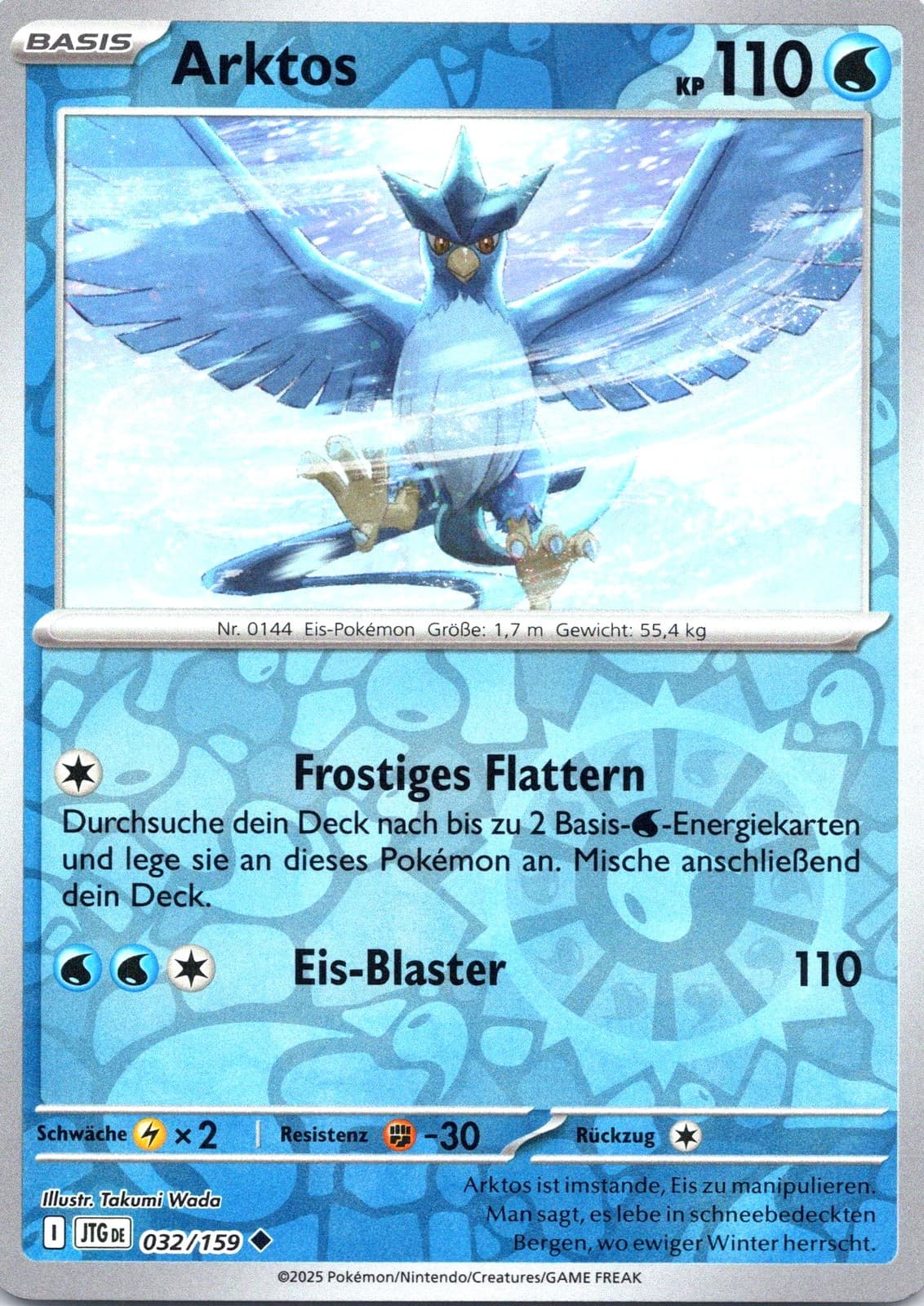 Pokémon Arktos Reisegefährten #32/159 🇩🇪