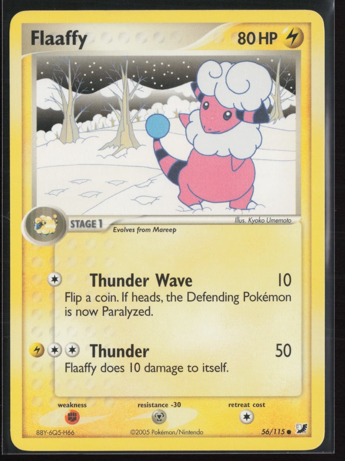 Flaaffy 56/115 - EX Unseen Forces - MP