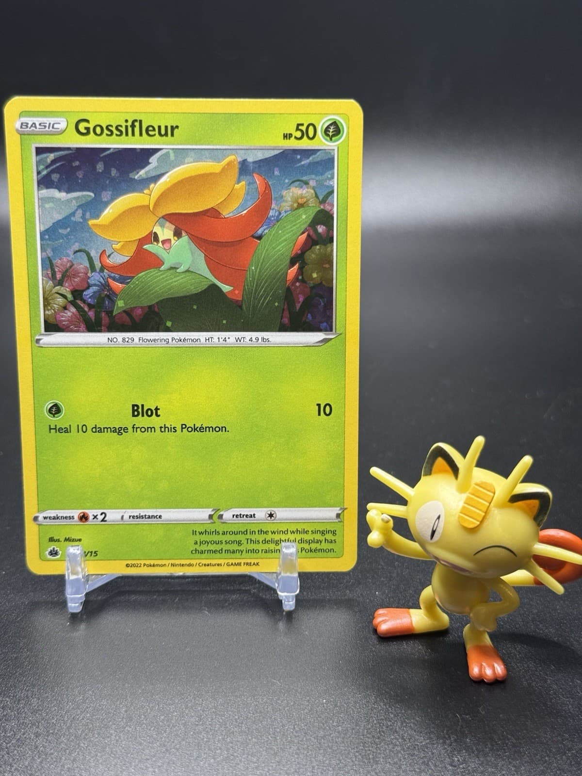 Gossifleur 003/015 Pokemon McDonald's 2022 Holo Promo - LP