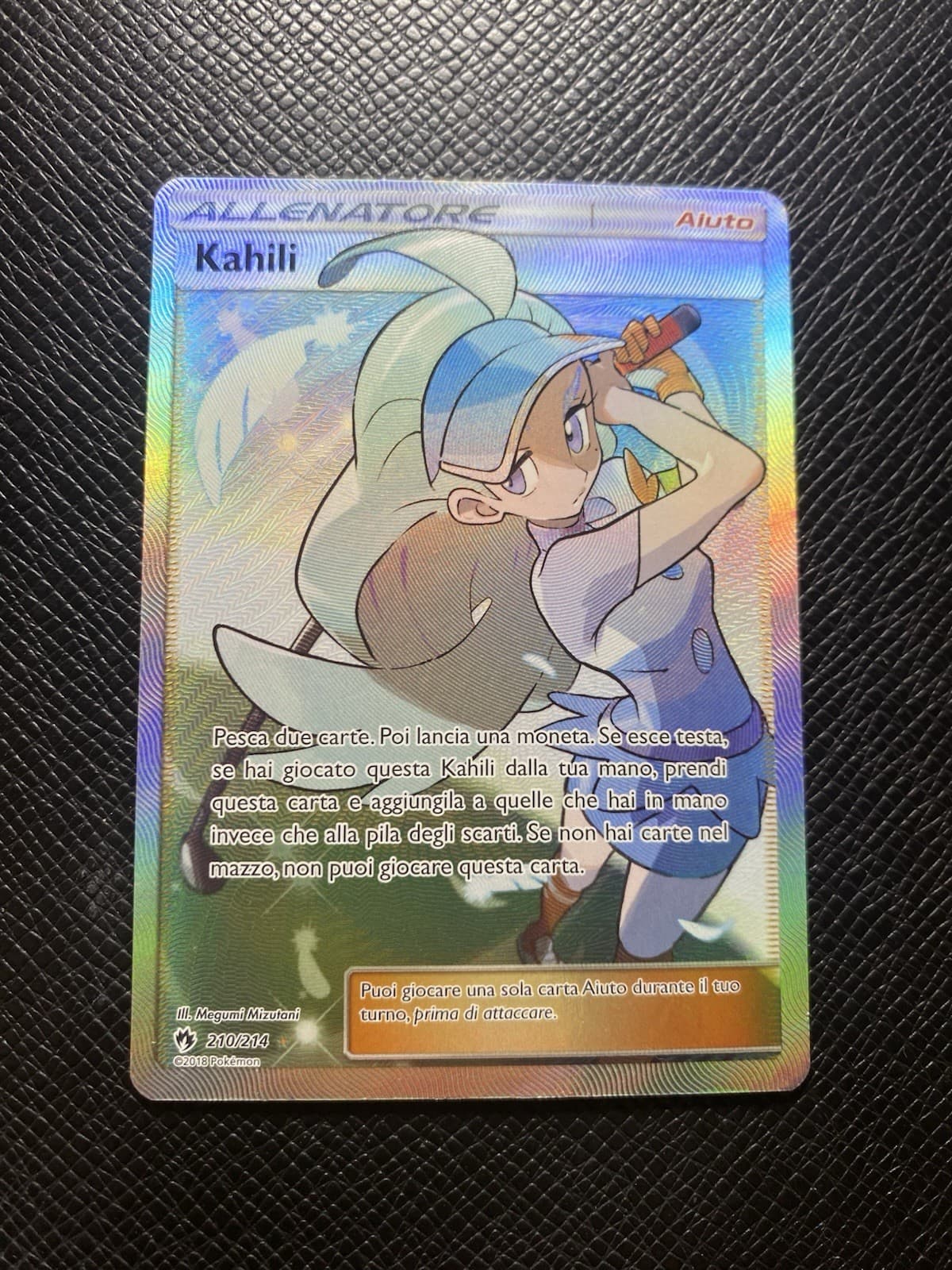 210/214 Kahili - ULTRA RARA - TUONI PERDUTI - CARTA Pokémon ITALIANO Full Art