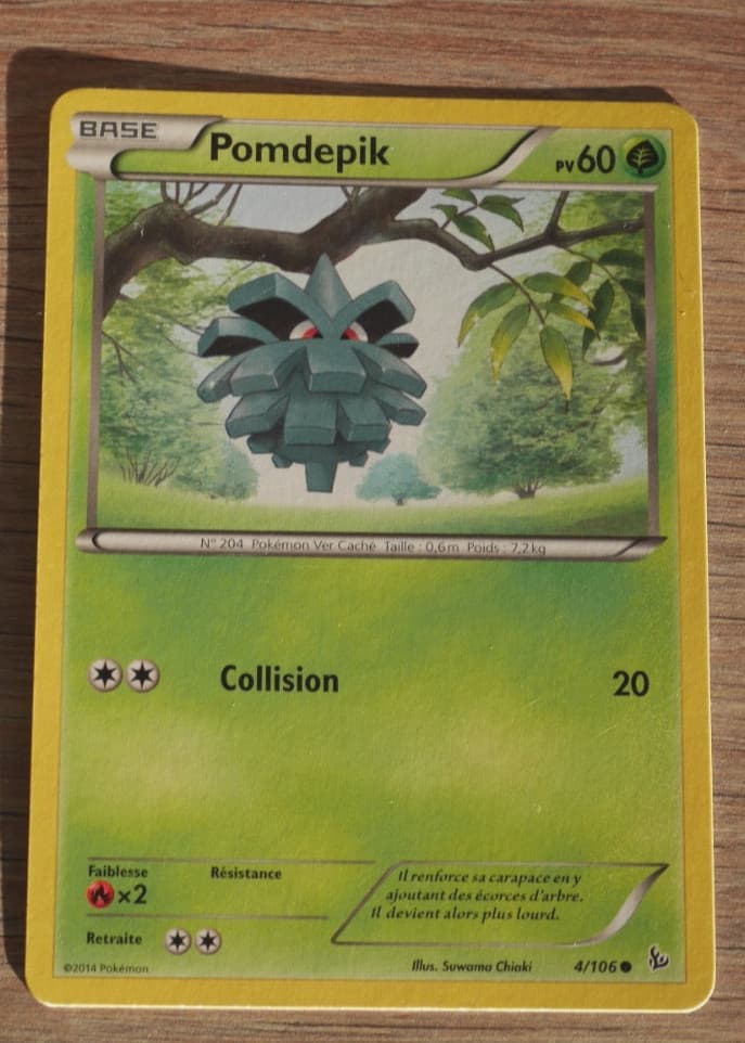 Carte Pokémon : Pomdepik - PV 60 - 4/106 - XY Etincelles - 2014