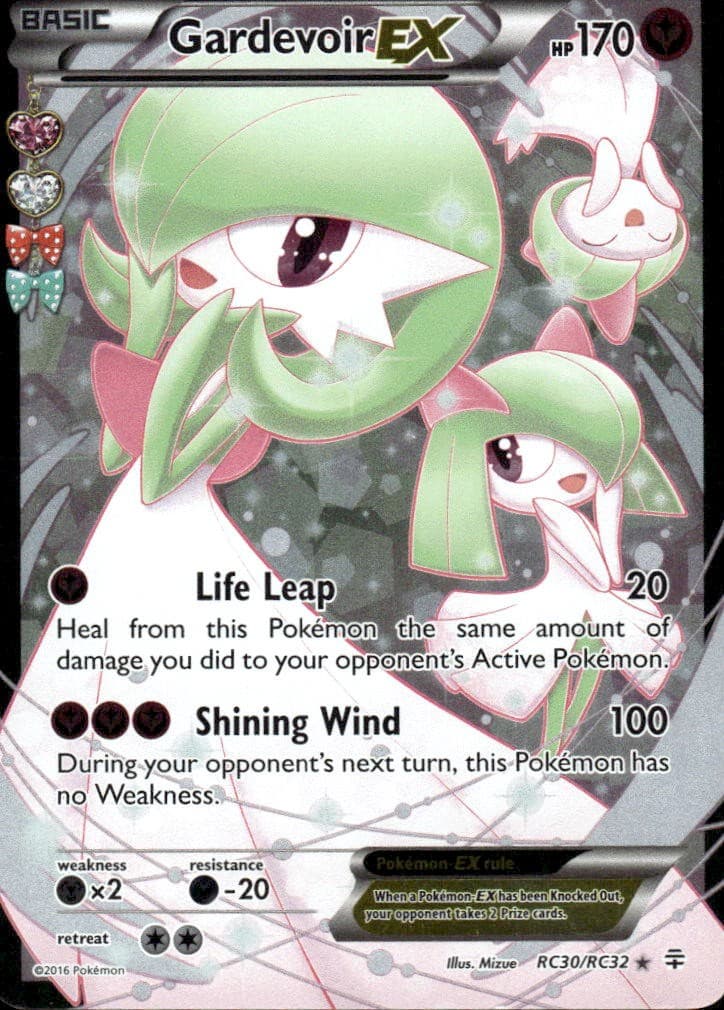 Gardevoir EX RC30/RC32 Ultra Rare Generations Holo Lightly Played