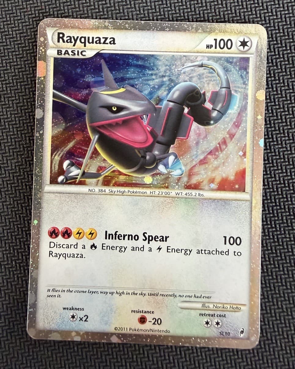 Rayquaza (Shiny) SL10 Call of Legends Holo