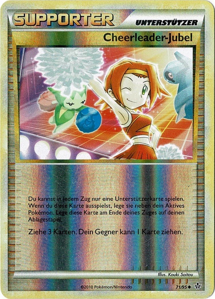 Pokémon Cheerleader-Jubel Entfesselt 71/95 DE Supporter