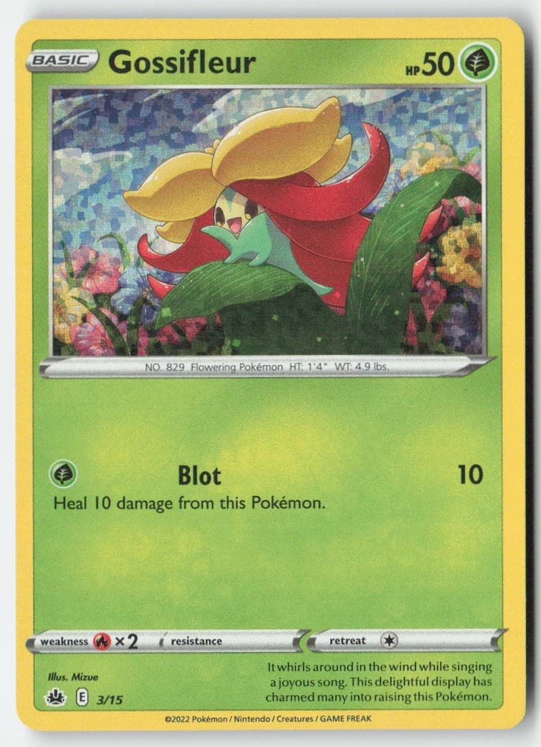 Gossifleur 3/15 Promo MP Holo - McDonald's Collection 2022
