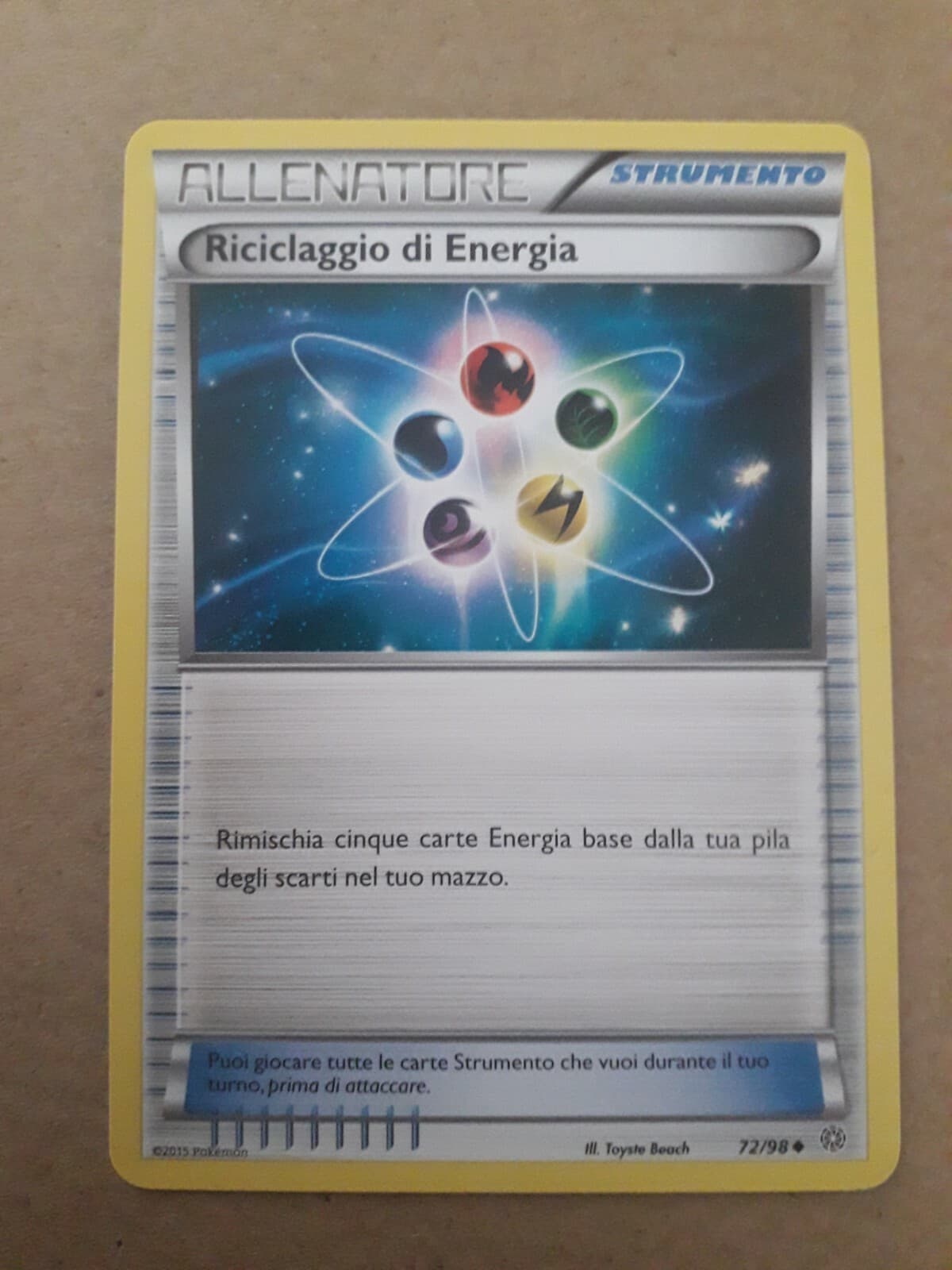 Pokemon Riciclaggio Di Energia 72/98 XY Antiche Origini Italiano