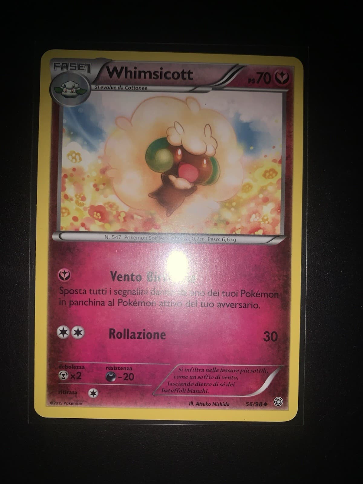 Whimsicott 56/98- Set AnTiche Origini - Ita Italiano Pokémon Carta