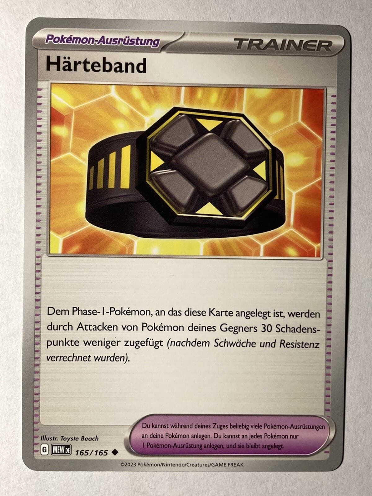 Pokemon Karte 151 | Härteband | 165/165 | deutsch