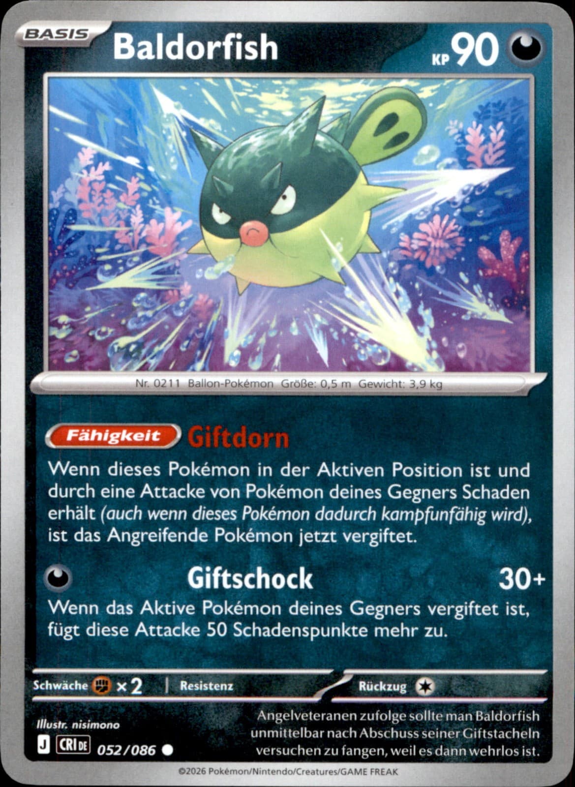 Baldorfish Wachsendes Chaos 51 NM