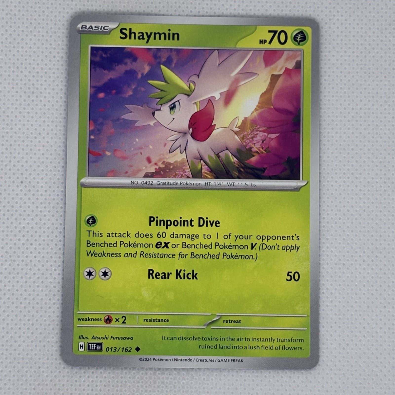 Pokemon TCG | Shaymin 13/162 | Uncommon Temporal Forces