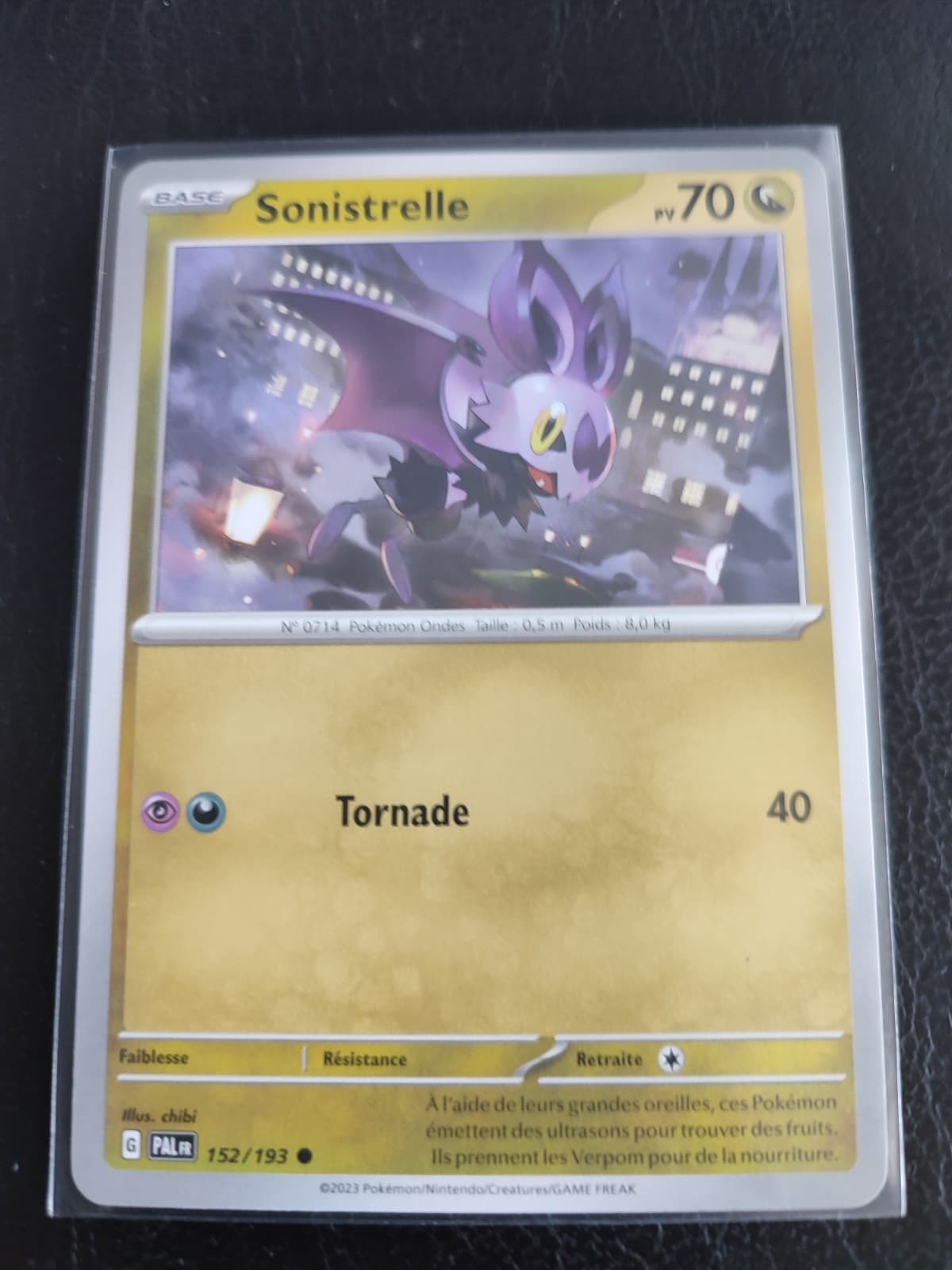 Carte Pokémon Sonistrelle 152/193 Évolutions à Paldea