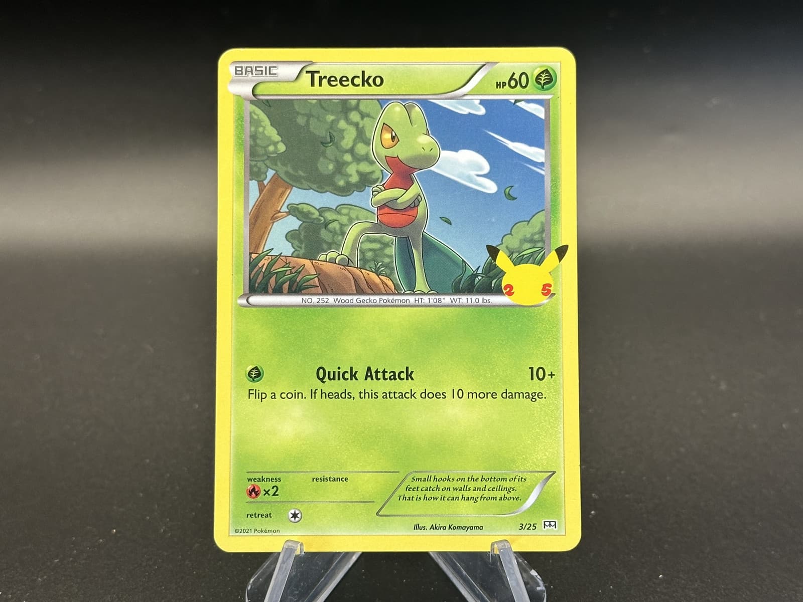 Treecko - 3/25 McDonalds Collection 2021 - Pokémon TCG - 2021