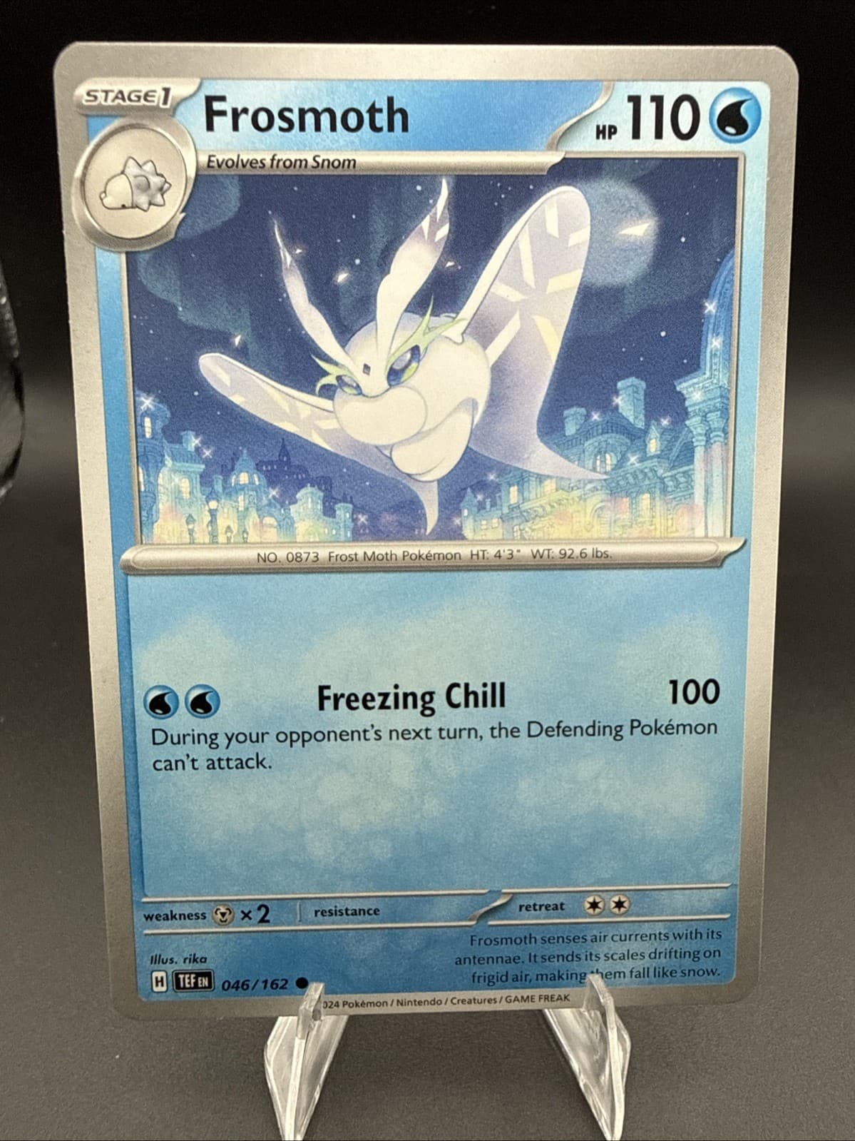 Frosmoth 46/162 Pokemon Temporal Forces TCG English NM