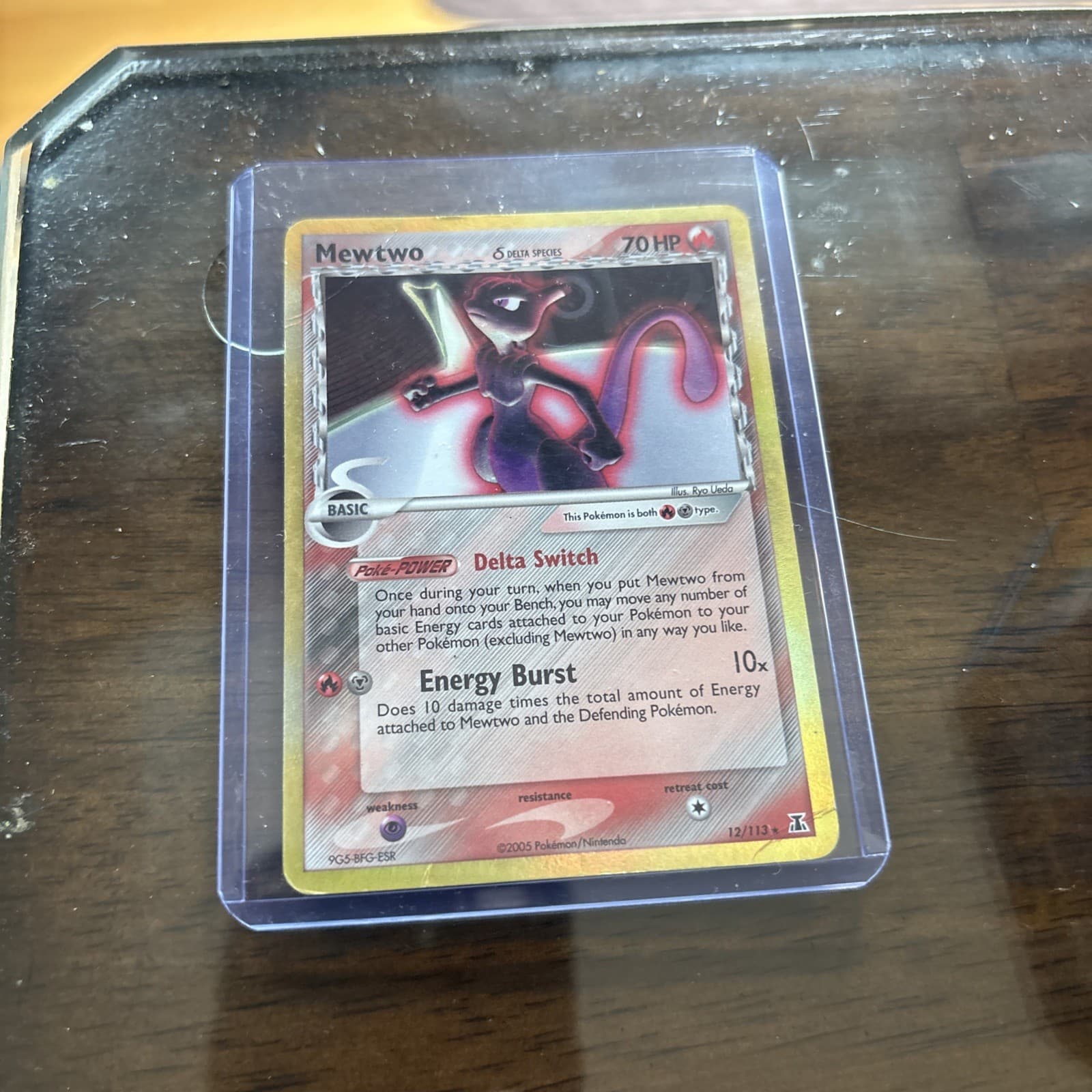 Mewtwo (Delta Species) 12/113 EX Delta Species Holo