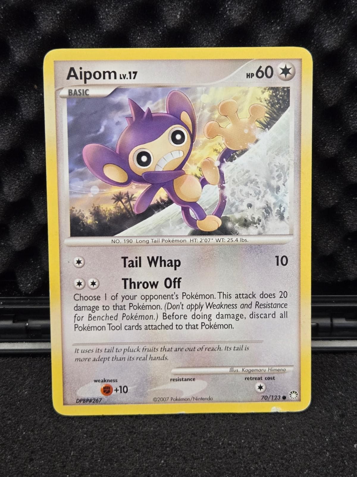Aipom 70/123 Common Mysterious Treasures Pokemon Heavily Played