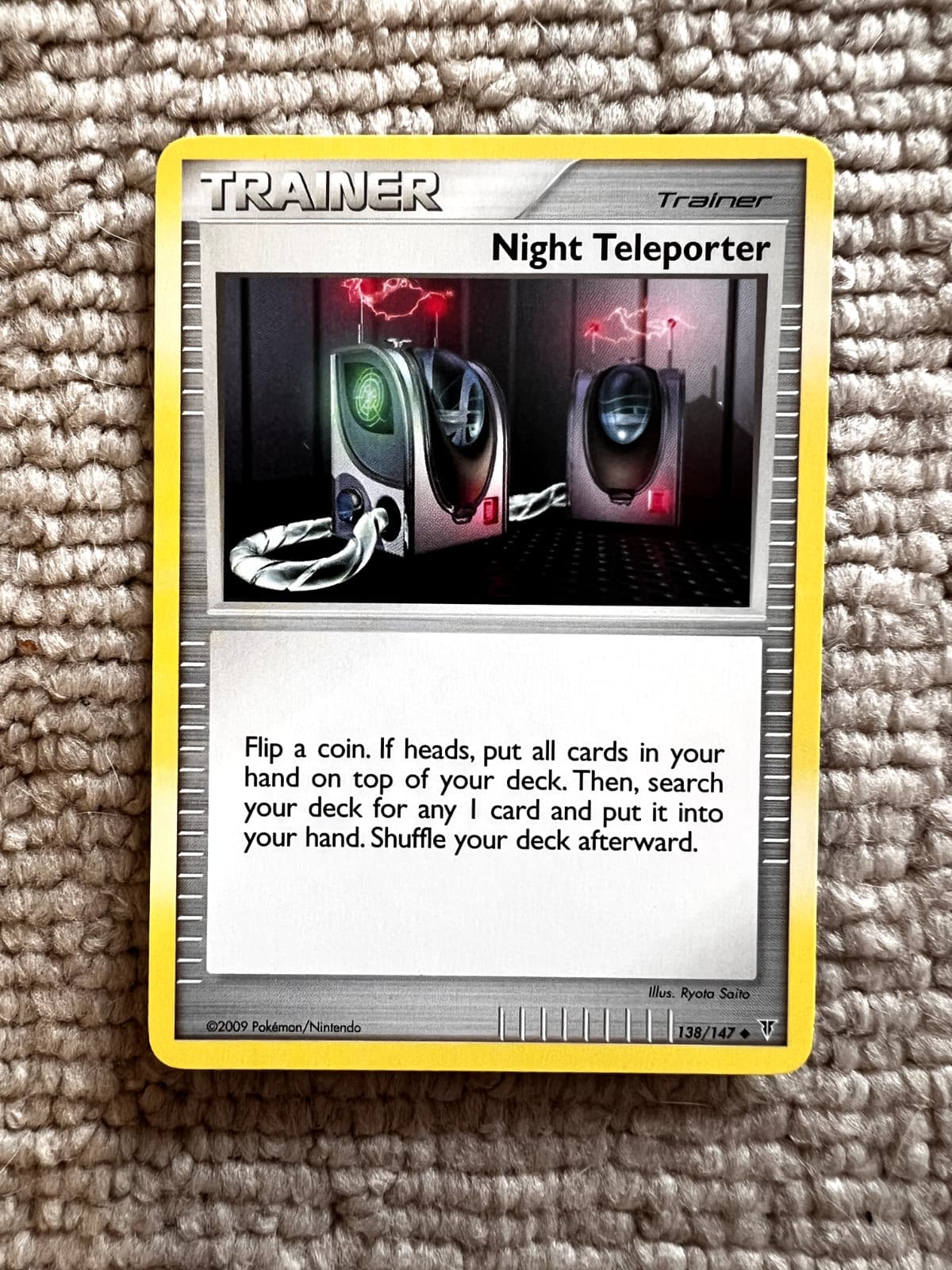 Night Teleporter 138/147 Supreme Victors Regular - Pokemon Card 