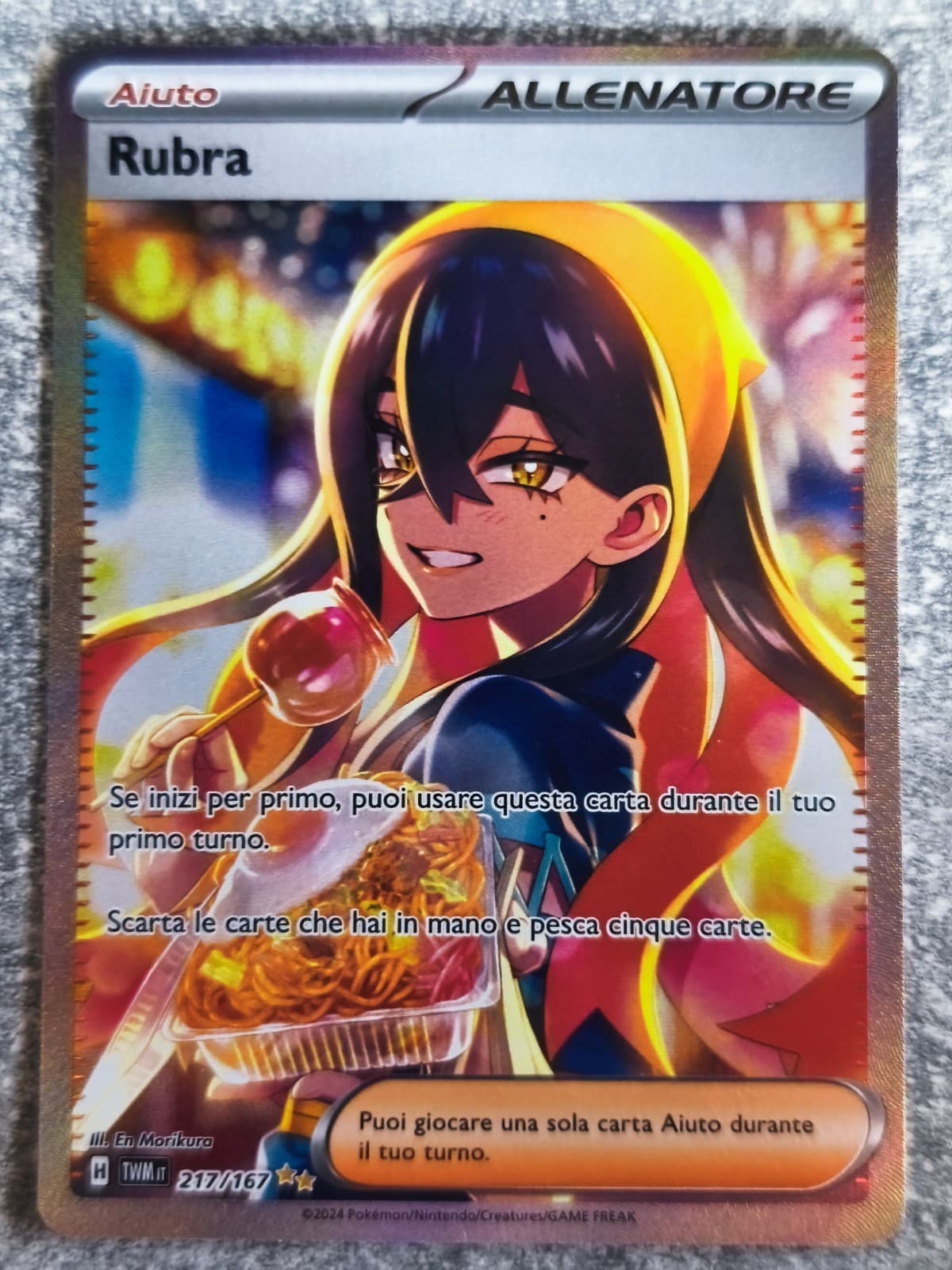 Rubra 217/167 Full Art [TWM] Crepuscolo Mascherato ITA MINT M