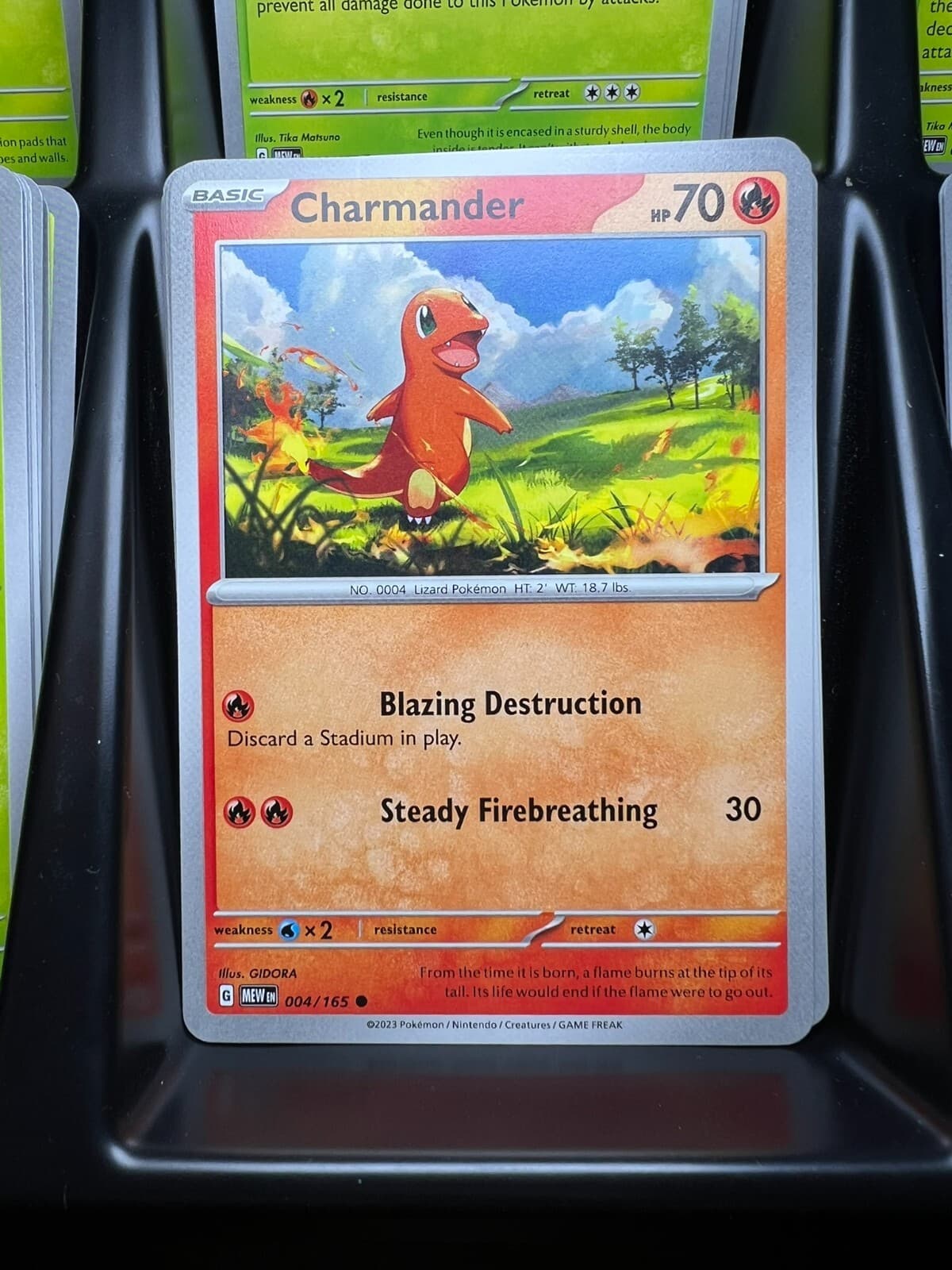 Charmander 004/165 Sv: Scarlet & Violet 151 Regular