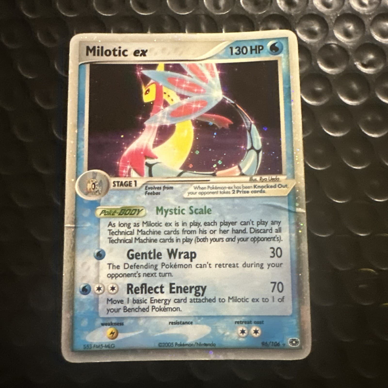Milotic ex 96/106 EX Emerald Holo Ultra Rare 2005 English Pokémon TCG