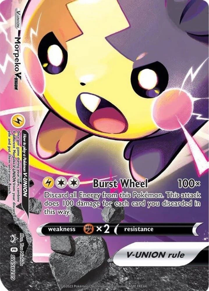 Pokemon - Morpeko V-Union Holofoil SWSH: Sword & Shield Prom... [SWSD - SWSH289]