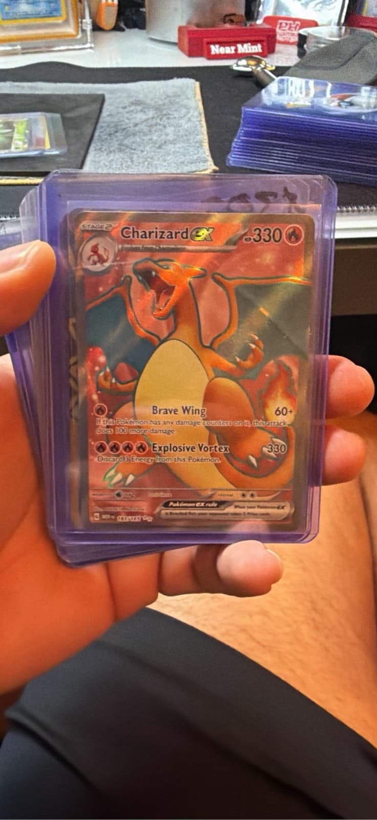 Charizard ex 183 Ultra Rare - SV: Scarlet & Violet 151 Pokemon 2023