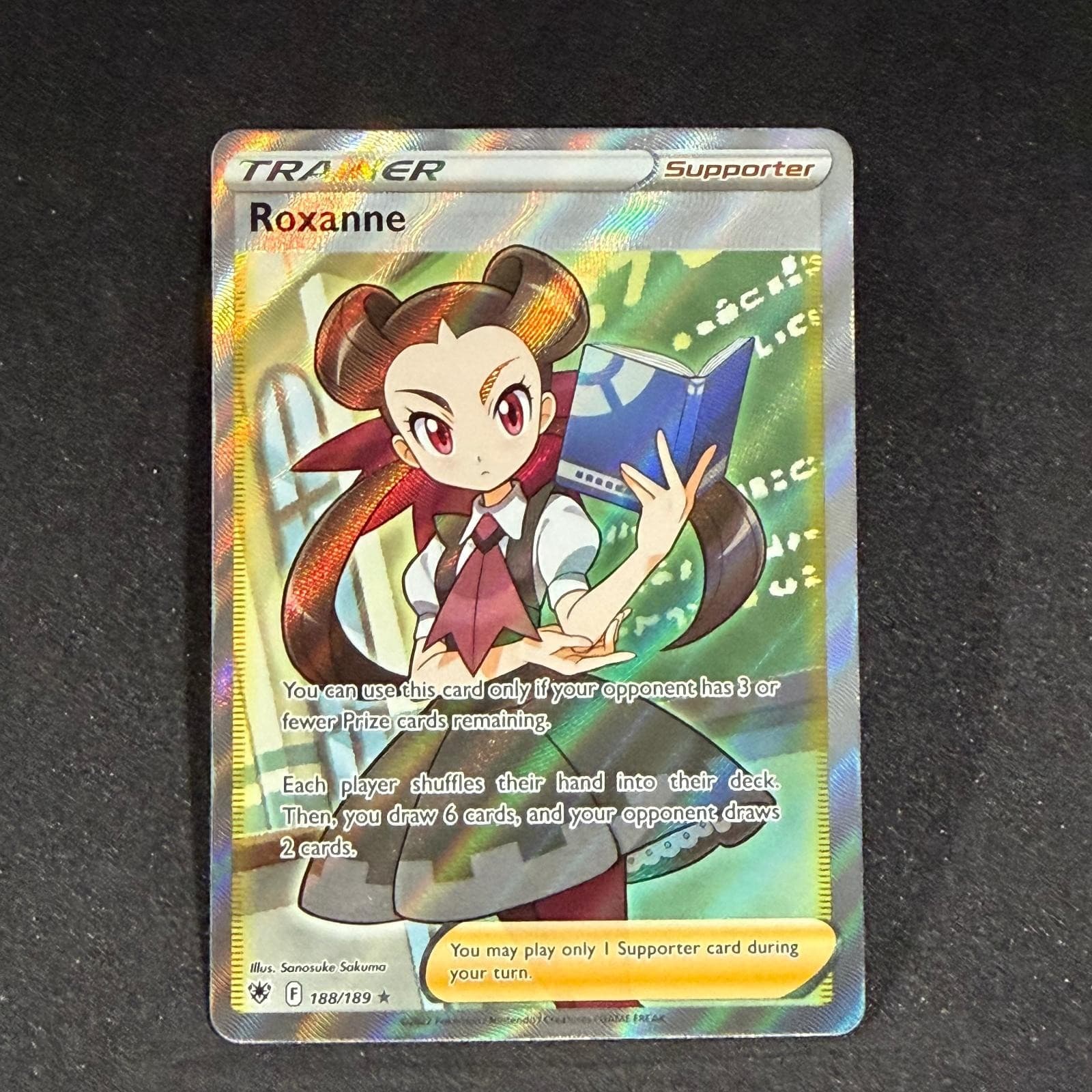 ROXANNE 188/189 Ultra Rare Astral Radiance Pokemon Holo NM/M NM/M