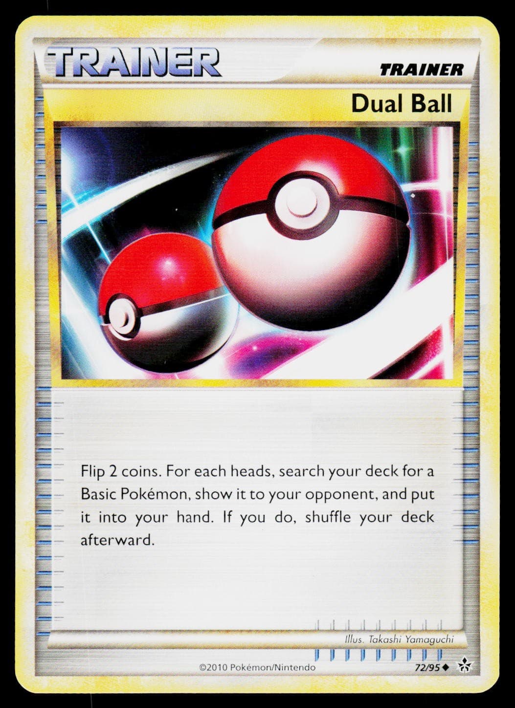 Pokemon Dual Ball Unleashed 72/95 NM