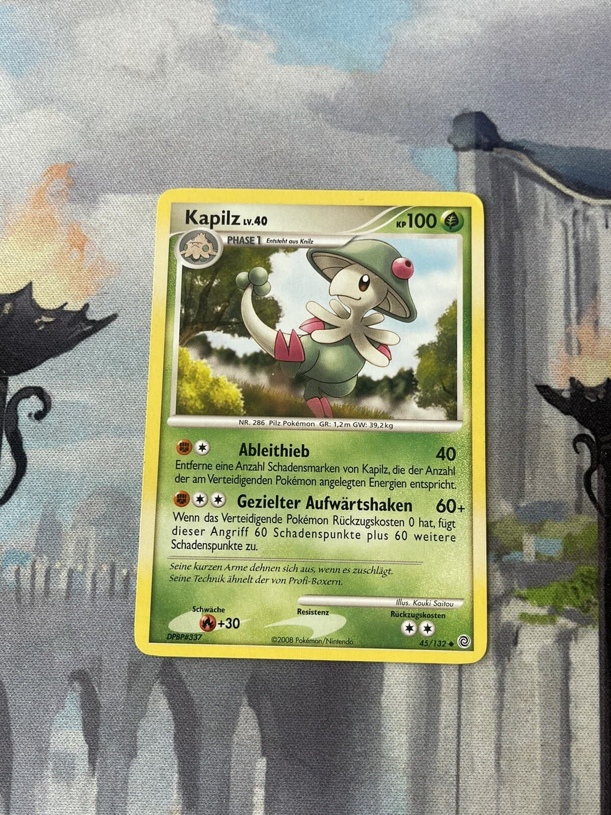Pokemon Karte Trading Card Game Rätselhafte Wunder Nr. 45/132 Kapilz deutsch